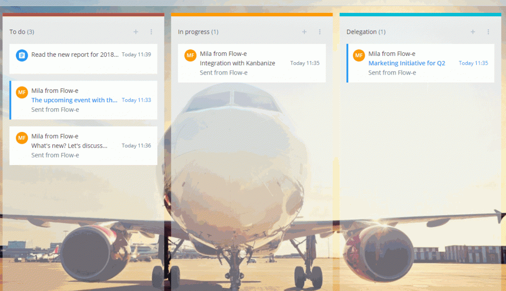 Add to-dos in Flow-e for Gmail