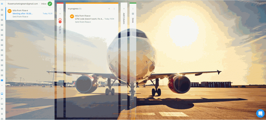 Create delegation column in Flow-e
