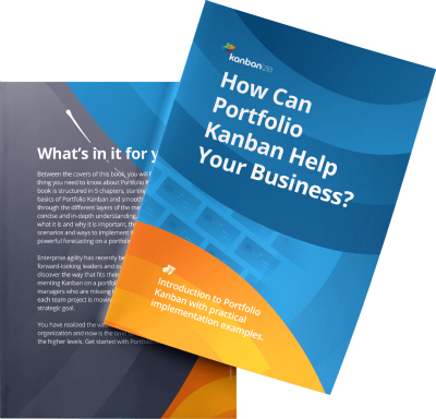 Portfolio Kanban Book by Kanbanize